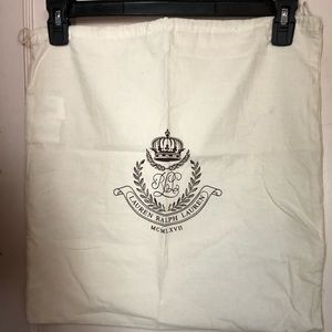 Ralph Lauren dust bag
